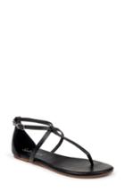 Women's Splendid Sundae T-strap Sandal M - Black