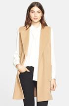 Women's Helene Berman 'edge To Edge' Wool Blend Waistcoat