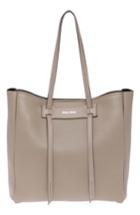 Miu Miu Pebbled Leather Shopper - Grey