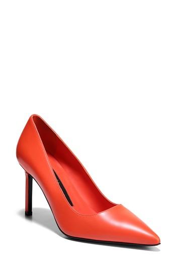 Women's Via Spiga Nikole Pointy Toe Pump M - Orange