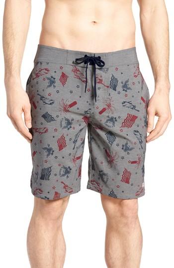 Men's Travis Mathew Liberty Swim Trunks