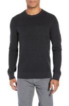 Men's Boss Esanto Structured Slim Fit Sweater - Grey