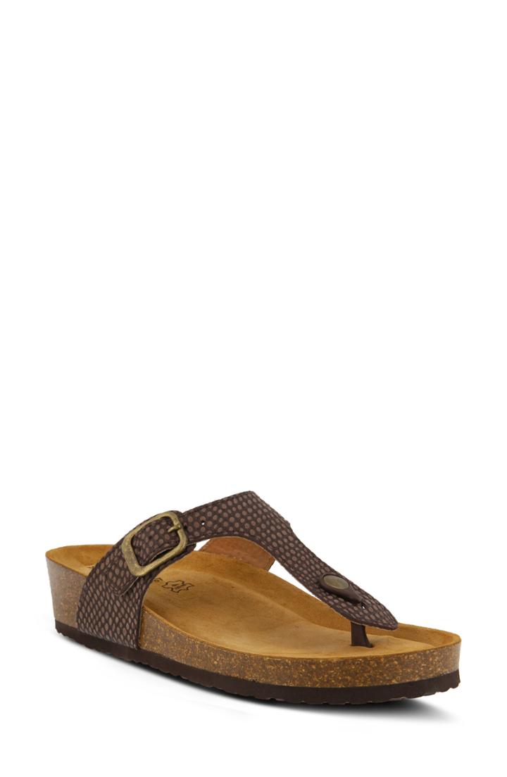 Women's Spring Step Estelle Slide Sandal .5-6us / 36eu - Brown