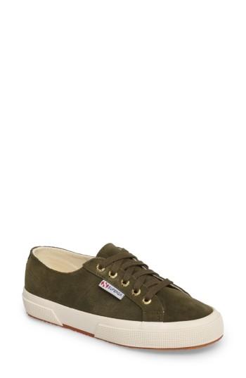 Women's Superga 'cotu' Sneaker .5us / 38eu - Green