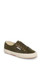 Women's Superga 'cotu' Sneaker .5us / 38eu - Green