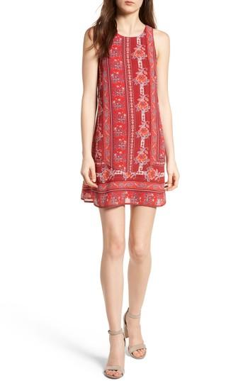 Women's Speechless Strappy Back Minidress - Red