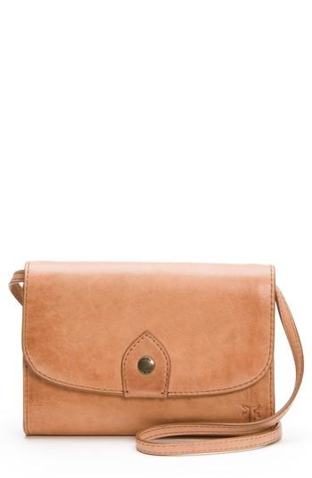 Frye Melissa Leather Crossbody Bag - Red
