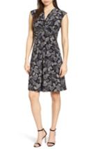 Women's Anne Klein New York Field Trip Twist Front Knit Dress - Black