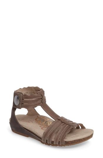 Women's Aetrex Abigail Sandal M - Grey