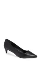 Women's Charles By Charles David Kitten Pointy Toe Pump M - Black