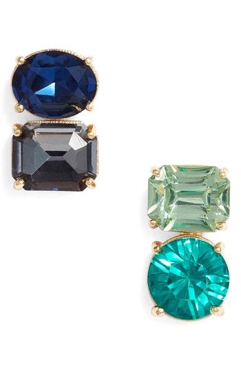 Women's Kate Spade New York Double Drop Asymmetric Stud Earrings