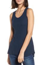 Women's Ag Coraline Ribbed Tank - Blue
