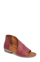 Women's Free People 'mont Blanc' Asymmetrical Sandal -9.5us / 40eu - Red