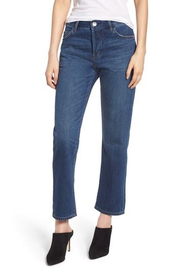 Women's Current/elliott The Original Straight Leg Jeans - Blue