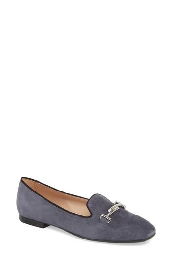 Women's Tod's Double T Loafer .5us / 36.5eu - Blue