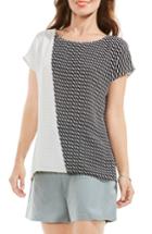Women's Vince Camuto Modern Slant Blouse - Black
