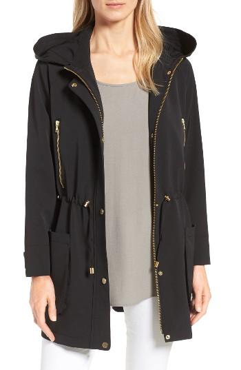 Women's Trina Turk Penny Anorak - Black
