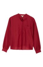 Women's Lucky Brand Pullover Blouse - Red