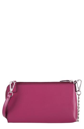 Lodis Los Angeles Nova Rfid Pocket Leather Crossbody Bag - Pink