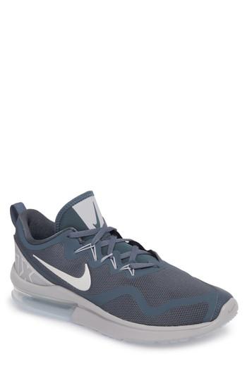 Men's Nike Air Max Fury Running Shoe .5 M - Grey
