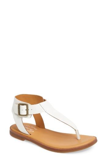 Women's Kork-ease 'catriona' Flat Sandal M - White