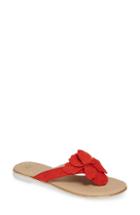 Women's Johnston & Murphy Reanne Flip Flop M - Red