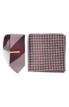 Men's The Tie Bar West Bison Box Set, Size - Burgundy