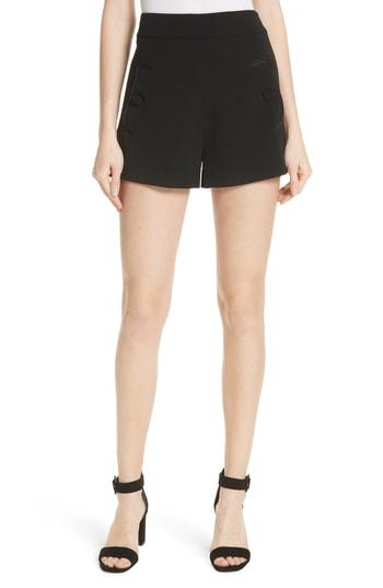 Women's Derek Lam 10 Crosby Pocket Detail Shorts - Black