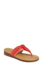 Women's Tuscany By Easy Street Maren Flip Flop .5 M - Coral