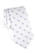 Men's Nordstrom Open Ground Silk Tie, Size - White