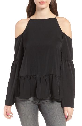 Women's Chelsea28 Bell Sleeve Cold Shoulder Top