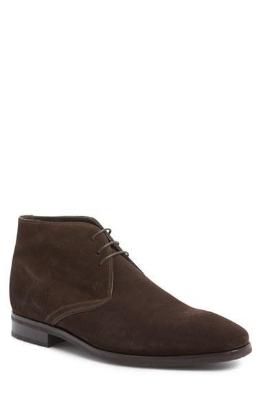 Canali Suede Chukka Boot (men) Brown Suede
