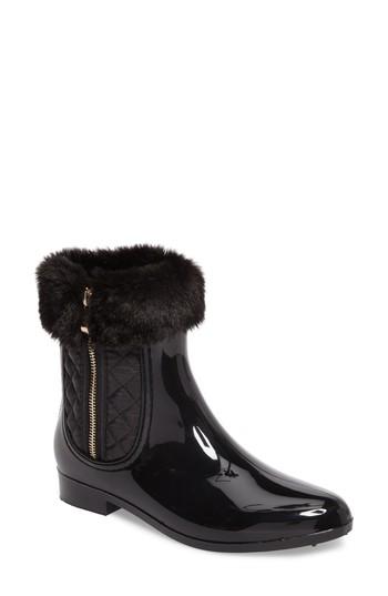 Women's Dav Glasgow Faux Fur Cuff Boot