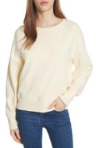 Women's Rag & Bone/jean The Raglan Sweatshirt, Size - Yellow