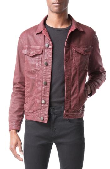 Men's J Brand Acamar Denim Trucker Jacket - Red