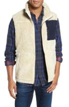 Men's Surfside Supply Colorblock Fleece Vest, Size - White