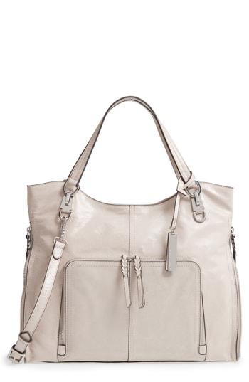 Vince Camuto Narra Leather Tote - White