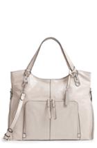 Vince Camuto Narra Leather Tote - White