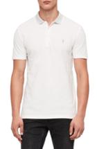 Men's Allsaints Baytown Slim Fit Polo, Size - White
