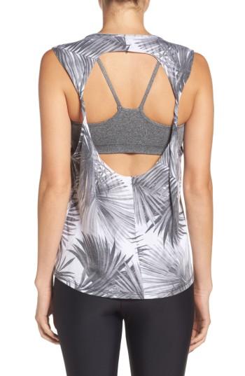 Women's Onzie Twist Tank, Size - Grey