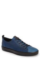 Men's Ecco Soft 8 Tie Ii Low Top Sneaker -9.5us / 43eu - Blue