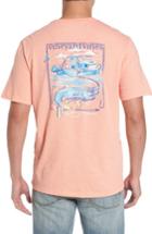 Men's Vineyard Vines Painted Tarpon Graphic Pocket T-shirt - Orange