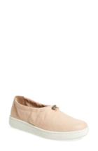Women's Eileen Fisher Washed Leather Sneaker .5 M - Pink