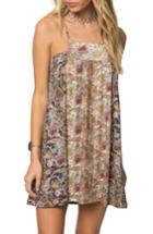 Women's O'neill Cassia Print Swing Dress - Beige