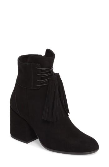 Women's Sesto Meucci Verine Tassel Bootie M - Black