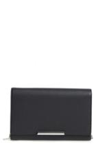 Women's Botkier Vanderbilt Leather Wallet On A Chain - Black