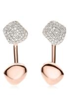 Women's Monica Vinader Nura Nugget Diamond Jacket Earrings