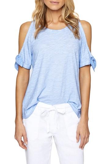 Women's Sanctuary Lou Lou Cold Shoulder Tee - Blue