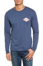 Men's Rip Curl Cast Long Sleeve T-shirt, Size - Blue
