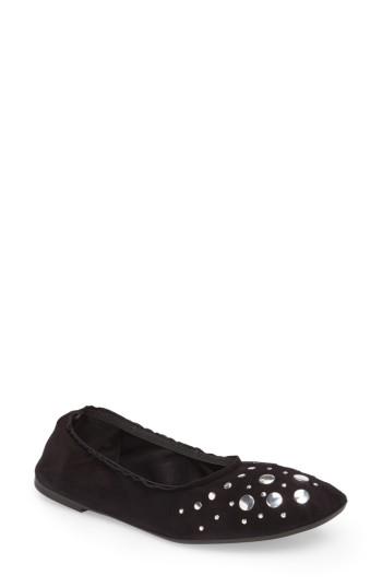 Women's Cecelia Jacob Ballet Flat M - Black